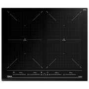 Plită încorporabilă cu inducție Teka IZF 64600 MSP BK Black Vitroceramică, 7200 W