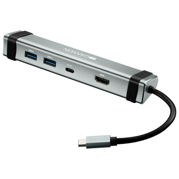 Адаптер Canyon DS-3 Серебристый USB Type-C photo 2