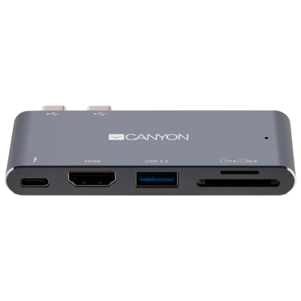 Adapter Canyon DS-5 Gray USB 3.0 photo 1