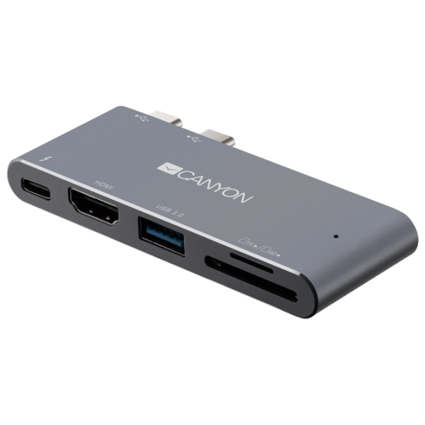 Adapter Canyon DS-5 Gray USB 3.0 photo 2