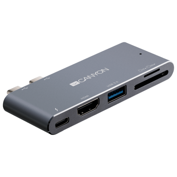 Adapter Canyon DS-5 Gray USB 3.0 photo 3
