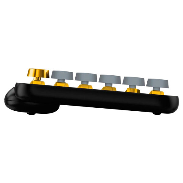 Клавиатура Logitech POP Keys Желтый Игровой, Беспроводные photo 4