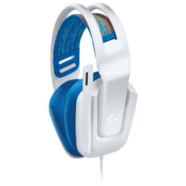 Căști Logitech G335 White Cu fir / Gaming / Over the ear photo 2