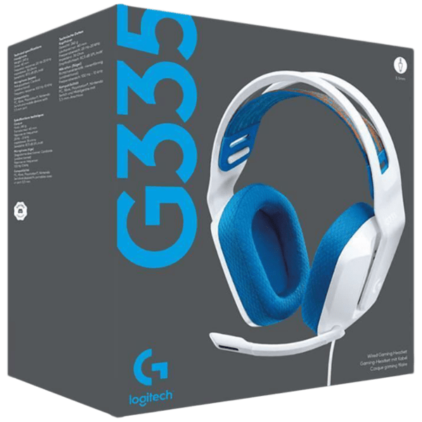 Căști Logitech G335 White Cu fir / Gaming / Over the ear photo 4