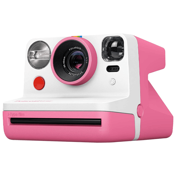 Cameră Foto Instant Polaroid Now Pink 750 mAh, 550 mm photo 1