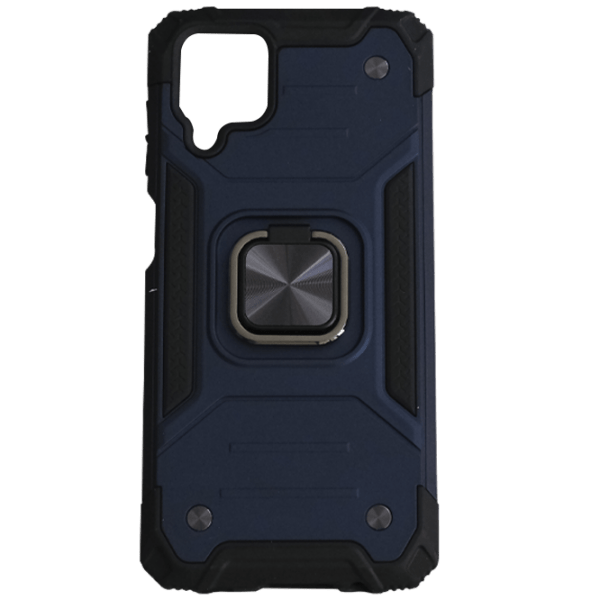 Чехол для смартфона Samsung Galaxy A12 / Galaxy M12 (Hard Defence) Синий WAVE, PC, Back photo 1