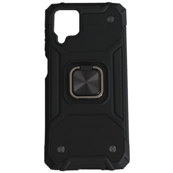 Чехол для смартфона Samsung Galaxy A12 / Galaxy M12 (Hard Defence) Черный WAVE, PC, Back photo 1