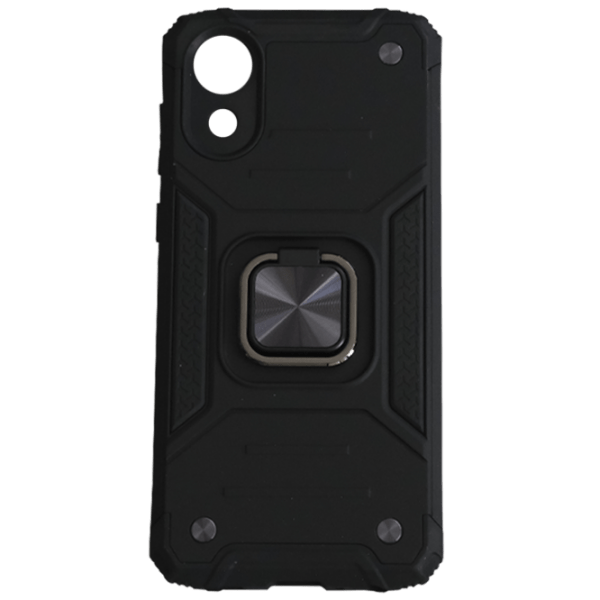 Чехол для смартфона Samsung Galaxy A03 (Hard Defence) Черный WAVE, PC, Back photo 1