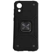 Husă pentru smartphone Samsung Galaxy A03 (Hard Defence) Black WAVE, PC, Back