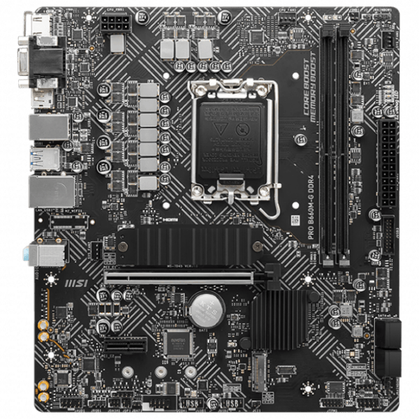 Placă de bază MSI PRO B660M-G mATX  photo 1