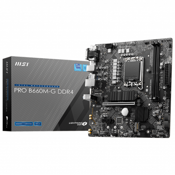 Placă de bază MSI PRO B660M-G mATX  photo 5