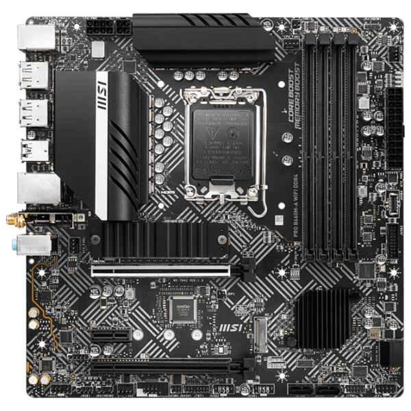 Placă de bază MSI PRO B660M-A WIFI mATX  photo 1