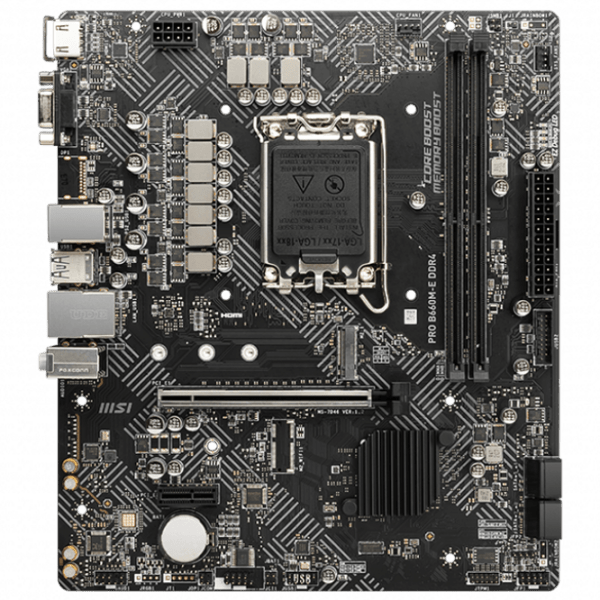Материнская плата MSI PRO B660M-E mATX  photo 1