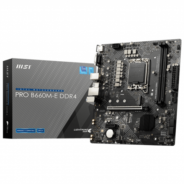 Материнская плата MSI PRO B660M-E mATX  photo 5