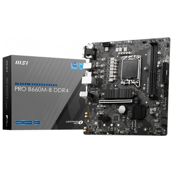 Материнская плата MSI PRO B660M-B mATX  photo 5