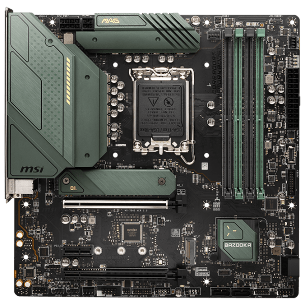 Placă de bază MSI PRO B660M BAZOOKA mATX  photo 1