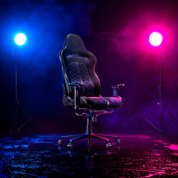 Scaun Gaming Razer Enki RZ38-03720300-R3G1 Black   photo 6