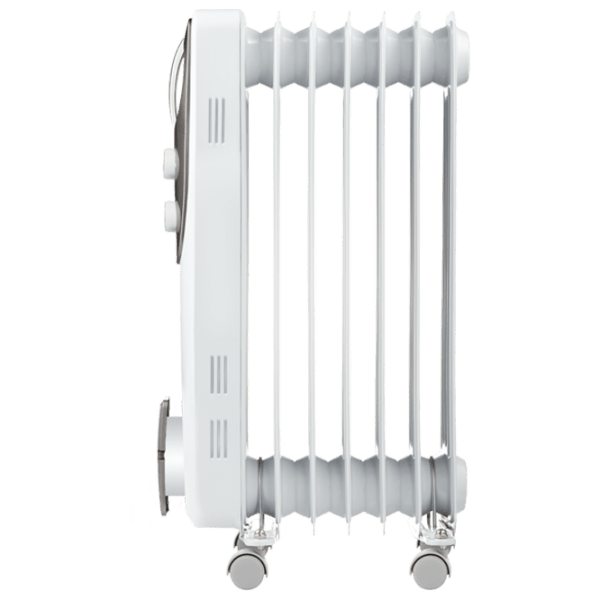 Calorifer electric cu ulei Zanussi ZOH/ ES-07WN White 20 m&sup2;, 1500 W, 7 secțiuni photo 3