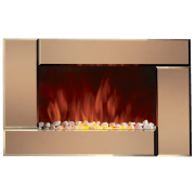 Șemineu electric Electrolux EFP/ W-2000S Bronze 2000 W, 25 m&sup2;, Electronic