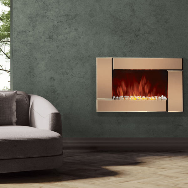 Șemineu electric Electrolux EFP/ W-2000S Bronze 2000 W, 25 m&sup2;, Electronic photo 5