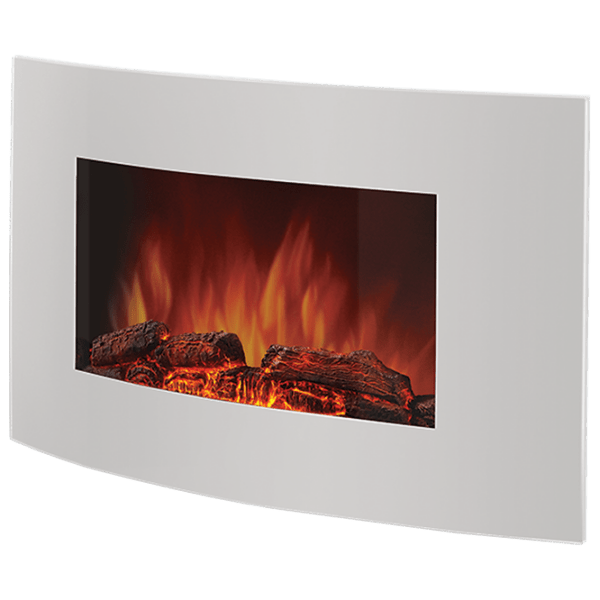 Șemineu electric Electrolux EFP/ W-1200URLS White 2000 W, 25 m&sup2;, Electronic photo 1