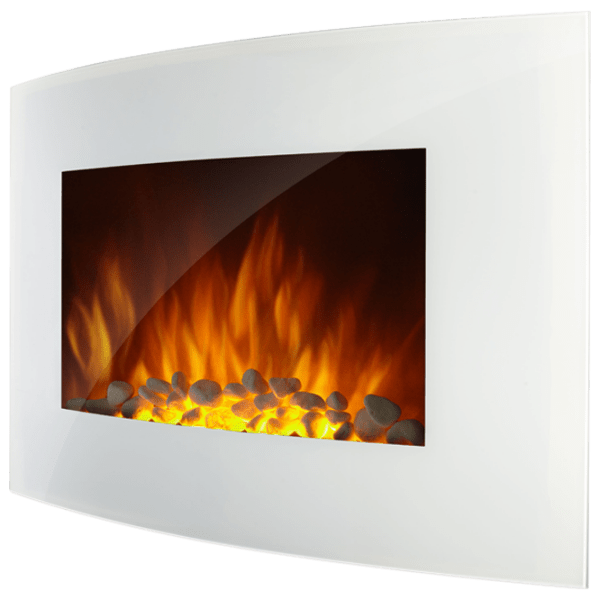Șemineu electric Electrolux EFP/ W-1200URLS White 2000 W, 25 m&sup2;, Electronic photo 2