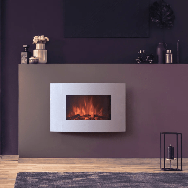 Șemineu electric Electrolux EFP/ W-1200URLS White 2000 W, 25 m&sup2;, Electronic photo 5