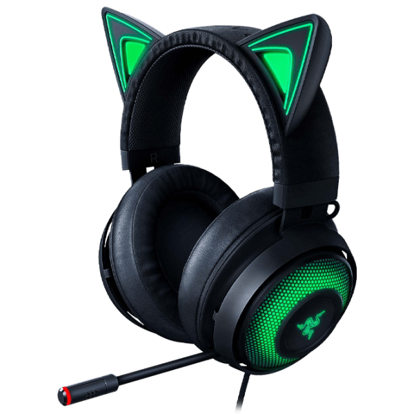 Căști Razer Kraken Kitty Edition Black Cu fir/ Gaming/ On the ear photo 1