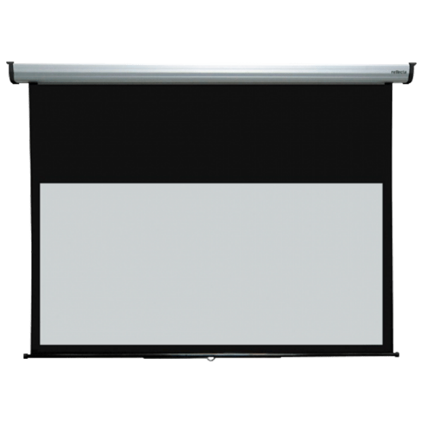Ecran pentru proiector Reflecta Motor GF SilverLine 81825 (16:9) White Pe perete, Lățime ecran: 200 cm, &Icirc;nălțime ecran: 157 cm photo 1