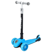 Детский трёхколёсный самокат Kikka Boo Jett (31006010076) Синий 3 года, 50 кг, Пластиковые с силиконом