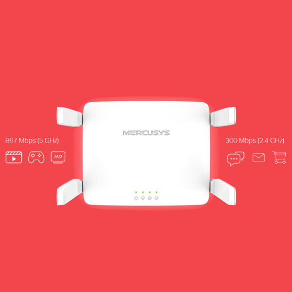 Wi-Fi Роутер Mercusys AC10 Белый Версия Wi-Fi: 802.11 ac photo 5