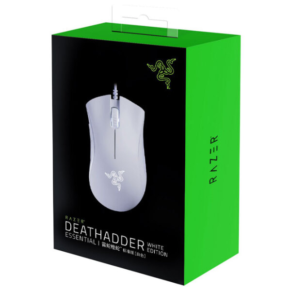 Мышь Razer Deathadder Essential 2021 Белый Проводная / 6400 dpi photo 5