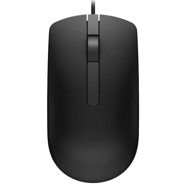 Mouse Dell MS116 Black Cu fir, 1000 dpi photo 1