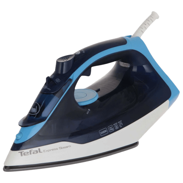 Утюг Tefal FV2865E0 Синий 2400 Вт, 40 г/ мин, 0.27 л, Керамика photo 1