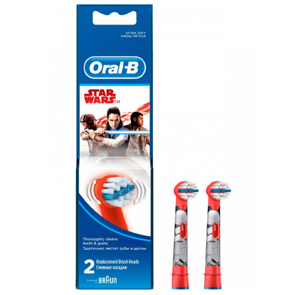 Насадка для электрощеток Braun EB10-2 Star Wars Красный Для детей photo 4