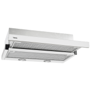 Hotă Teka CNL 6415 White 60 cm, Recirculare, 385 m³/h