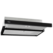 Hotă Teka CNL 6415 Plus Black 60 cm, Recirculare, 385 m³/h