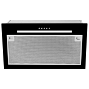 Hotă Teka GFG 2 Black 55 cm, Recirculare, 304 m³/h