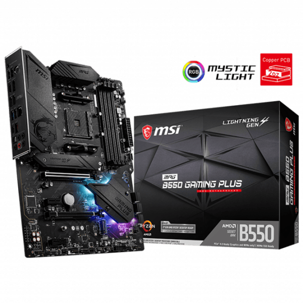 Placă de bază MSI MPG B550 GAMING PLUS ATX  photo 5