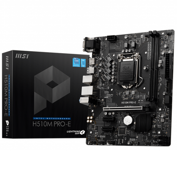 Материнская плата MSI H510M PRO-E mATX  photo 5