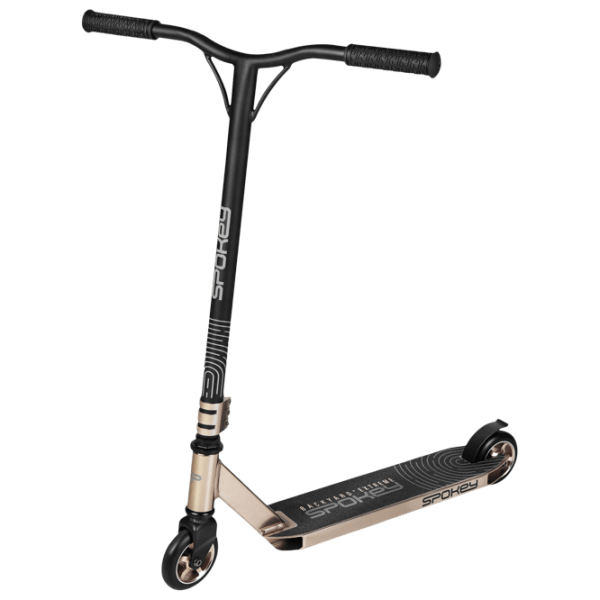 Детский двухколёсный самокат Spokey Backyard Extreme (929080) Золотой 5 лет, 100 кг, Полиуретановые photo 1