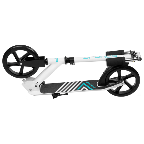 Детский двухколёсный самокат Spokey Ayas (929393) Белый 3 года, 100 кг, Полиуретановые photo 2