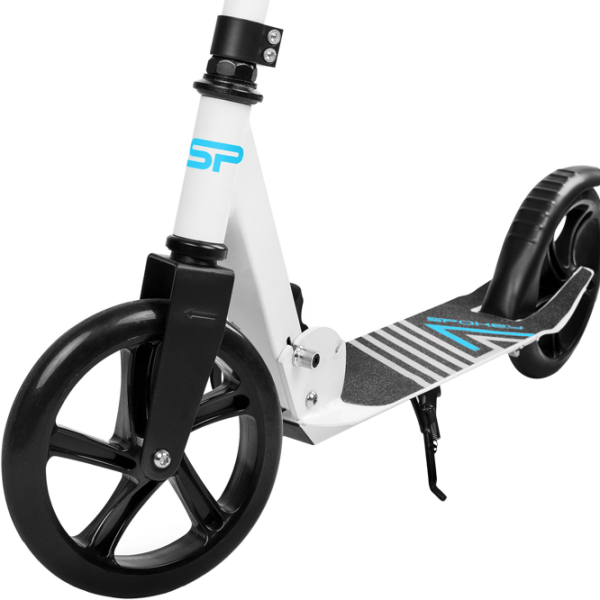Детский двухколёсный самокат Spokey Ayas (929393) Белый 3 года, 100 кг, Полиуретановые photo 3