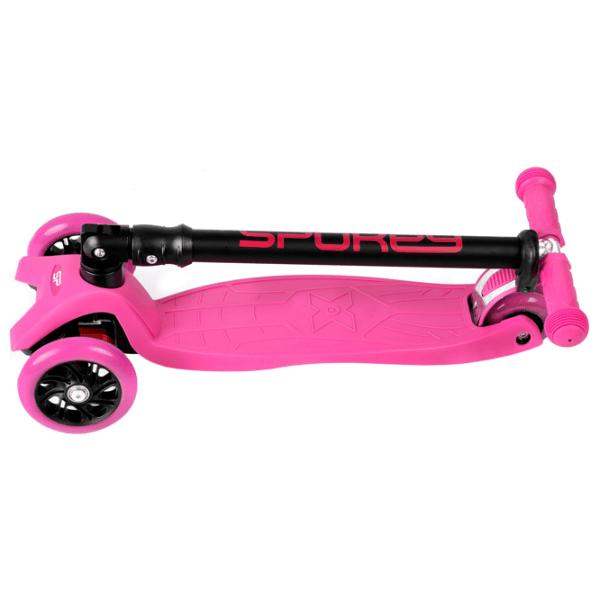 Детский трёхколёсный самокат Spokey Plier (927098) Розовый 3 года, 50 кг, Пластиковые с силиконом photo 2