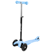 Детский трёхколёсный самокат Spokey Funride (927049) Синий 3 года, 20 кг, Пластиковые с силиконом
