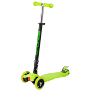 Детский трёхколёсный самокат Spokey Plier (927050) Зелёный 3 года, 50 кг, Пластиковые с силиконом