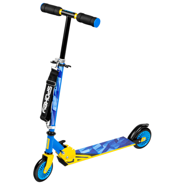 Детский двухколёсный самокат Spokey Snapp (922006) Синий 5 лет, 50 кг, Полиуретановые photo 1