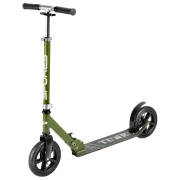 Детский двухколёсный самокат Spokey Tunk (927051) Зелёный 8 лет, 100 кг, Надувные