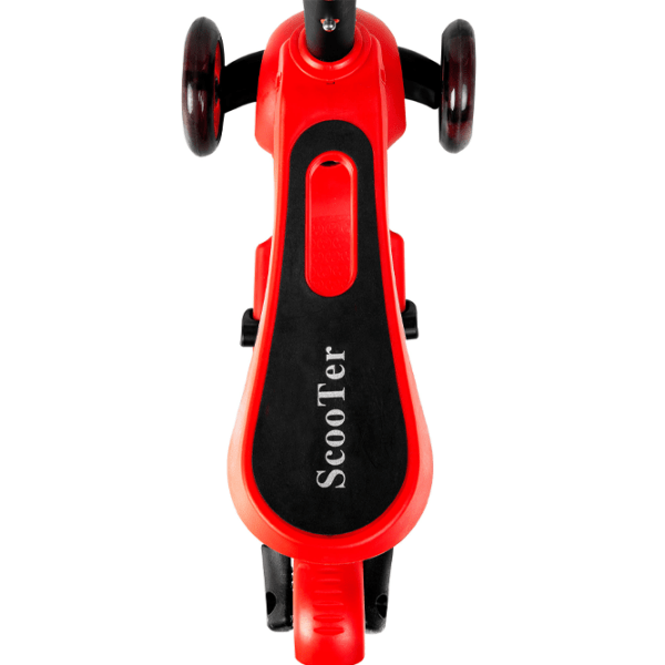 Детский трёхколёсный самокат Spokey Tripla (927100) Красный 2 года, 20 кг, Пластиковые с силиконом photo 2