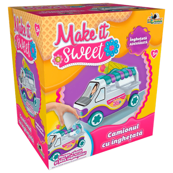 Креативный набор Noriel MAKE IT SWEET Грузовик с мороженым INT3948 Разноцветный Для детей, 5+ photo 1
